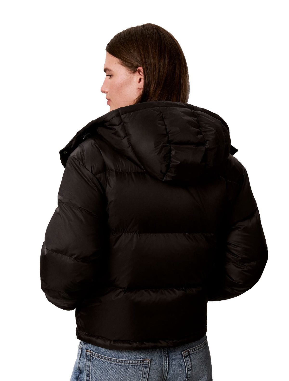 Calvin Klein Jeans Short Puffer - doudoune courte Femme – Noir