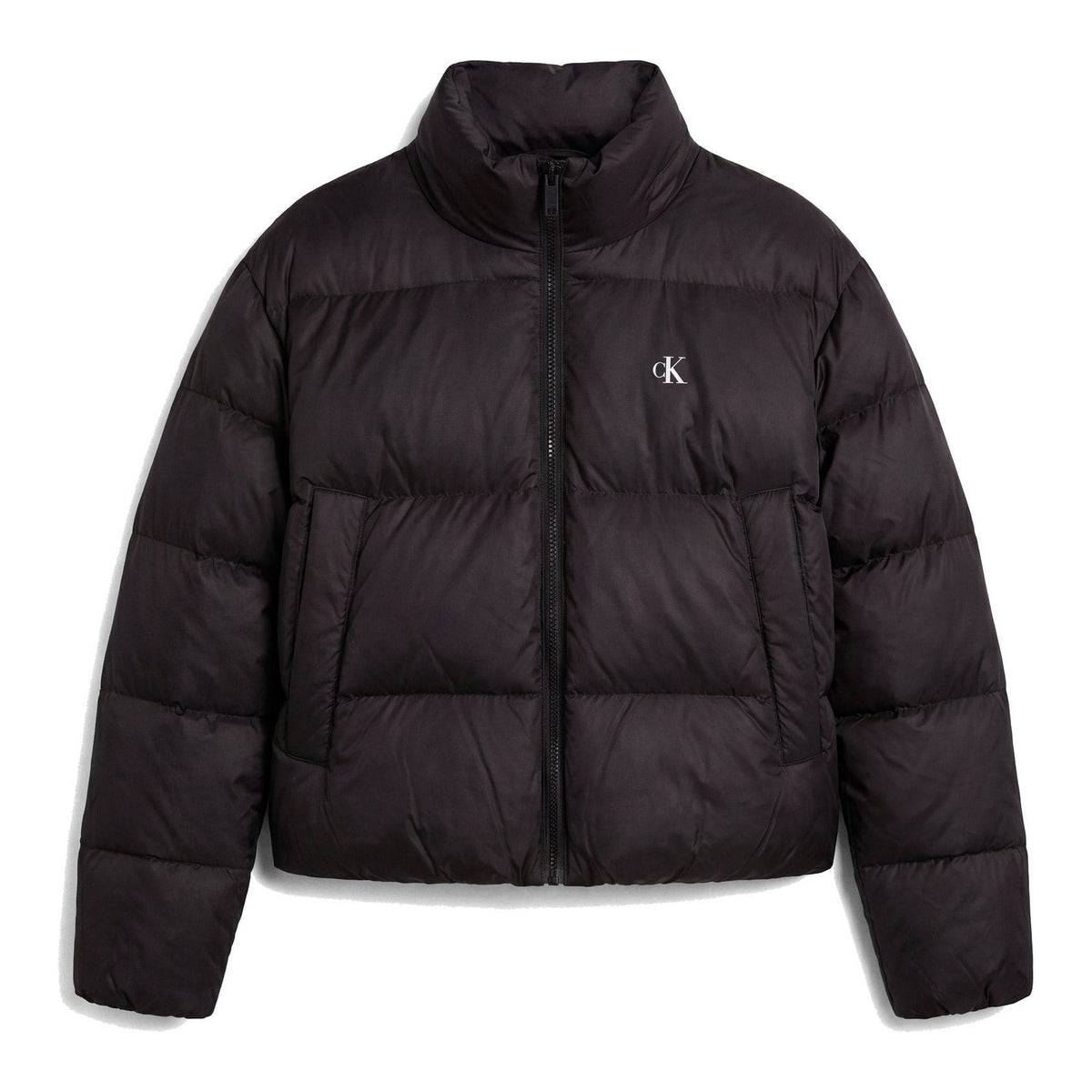 Calvin Klein Jeans Short Puffer - doudoune courte Femme – Noir