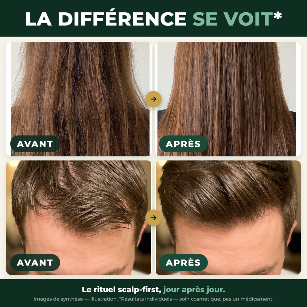 Avant / Après — la différence se voit (images de synthèse)