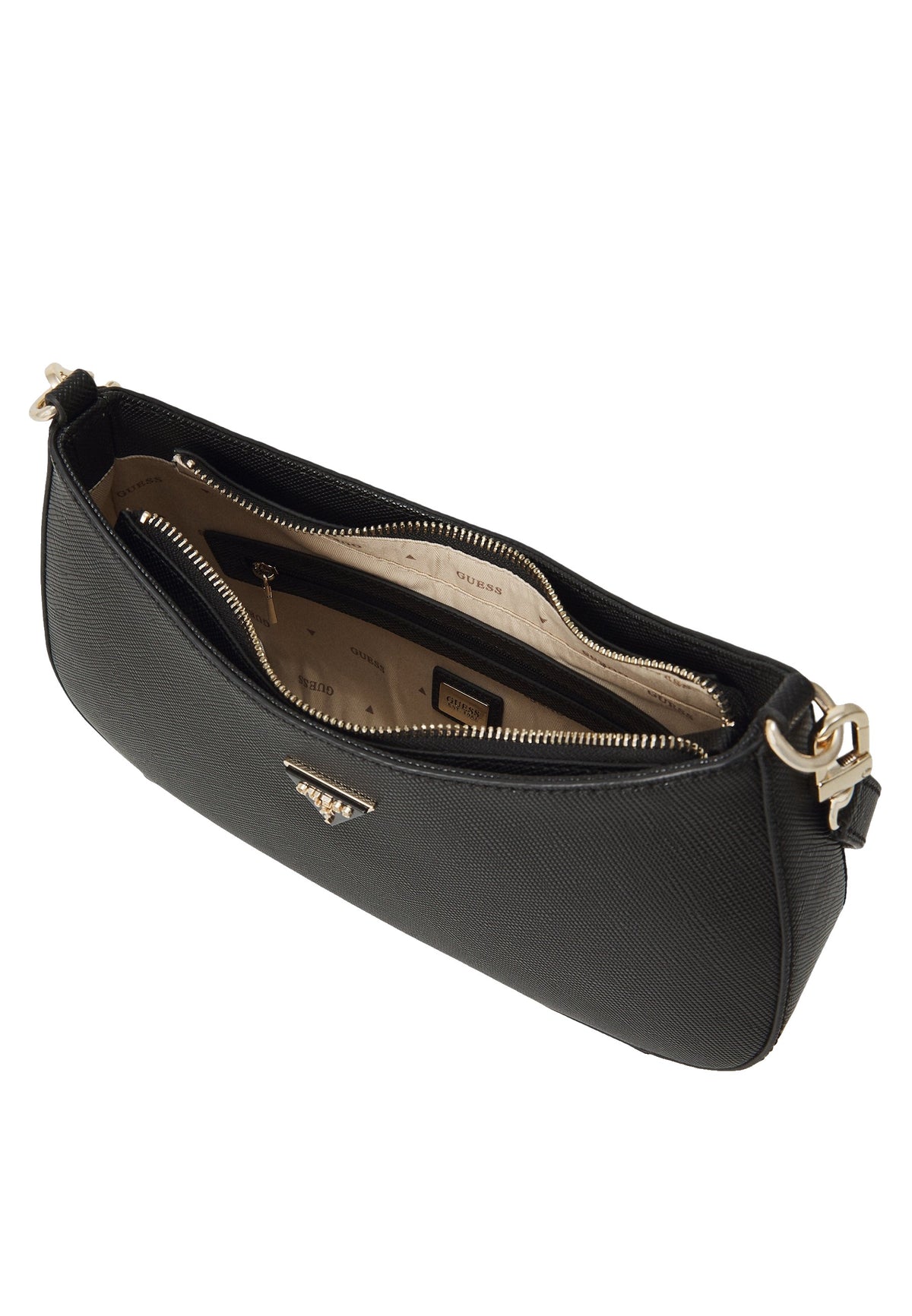 Guess Noelle II - sac porté épaule Femme – Noir
