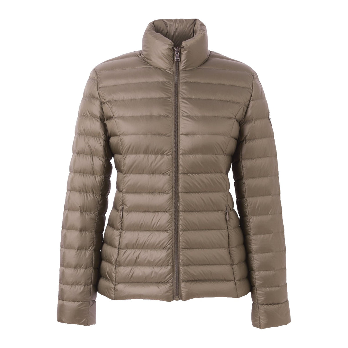 JOTT Cha - doudoune légère col montant Femme – Taupe