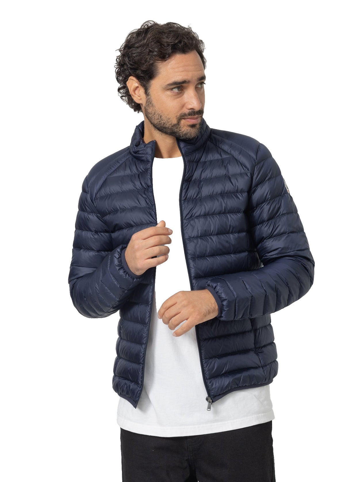 JOTT Mat - doudoune légère sans capuche Homme – Bleu marine