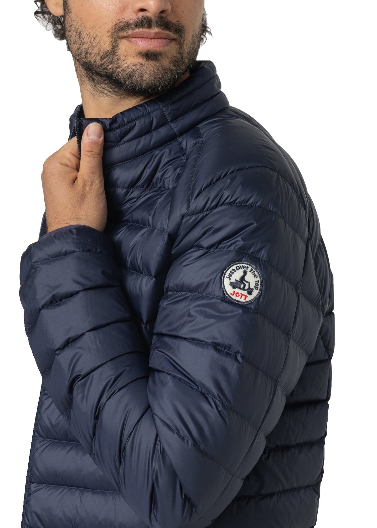 JOTT Mat - doudoune légère sans capuche Homme – Bleu marine