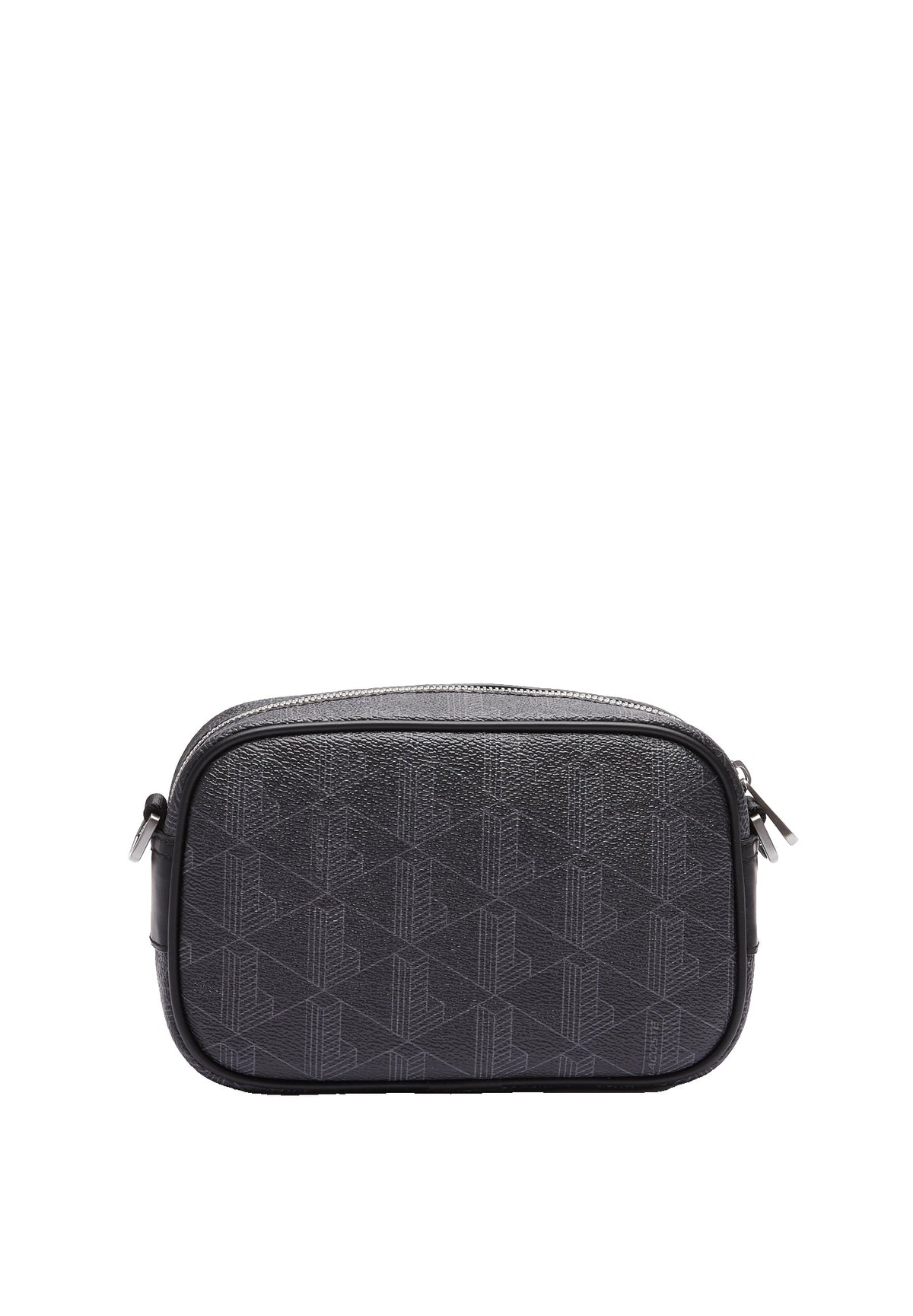 Lacoste The Blend - petite sacoche bandoulière Unisexe – Monogramme noir et gris