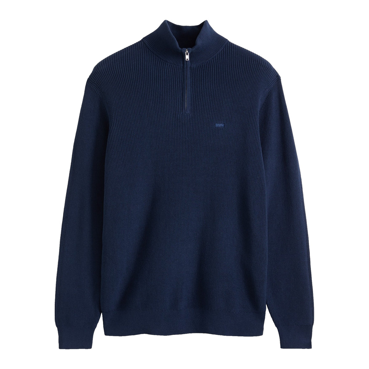 Levi's Housemark - pull col zippé Homme – Bleu marine