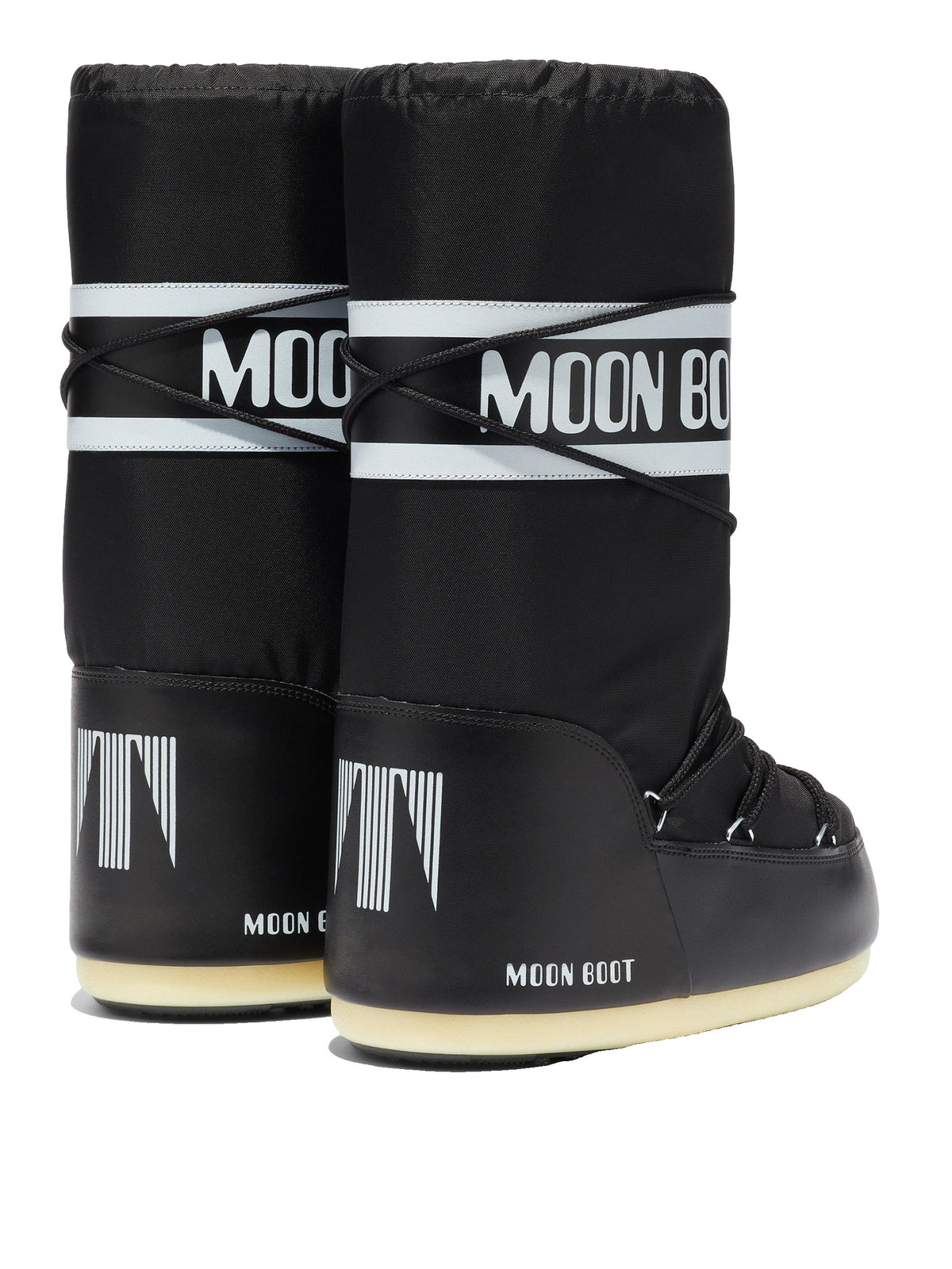 Moon Boot Icon Nylon - après-ski Unisexe – Noir