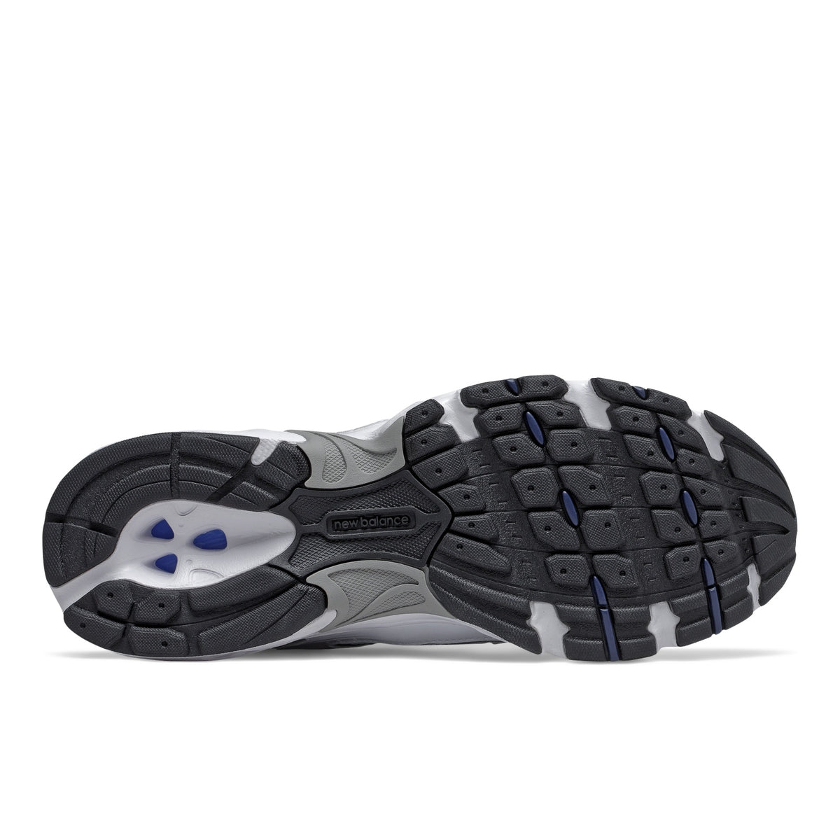 New Balance 530 Unisexe – Blanc/Argent/Bleu marine