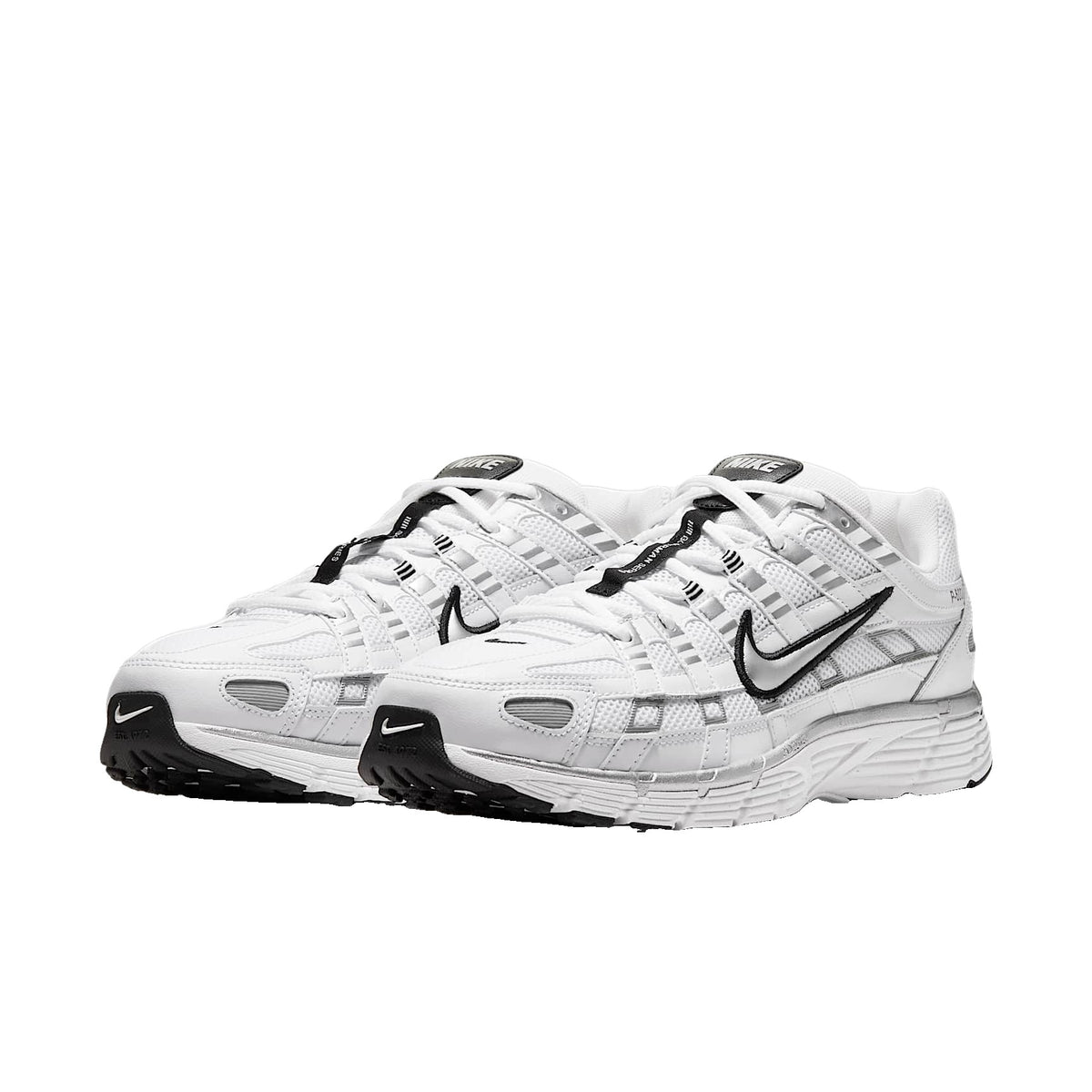 Nike P-6000 Unisexe – Blanc/Argent/Noir