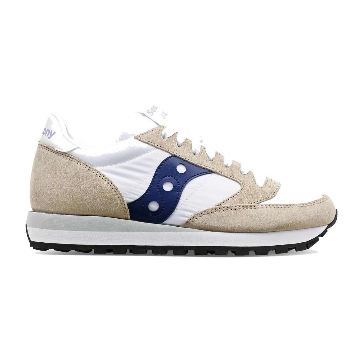 Saucony Jazz Original Femme – Blanc/Beige/Marine