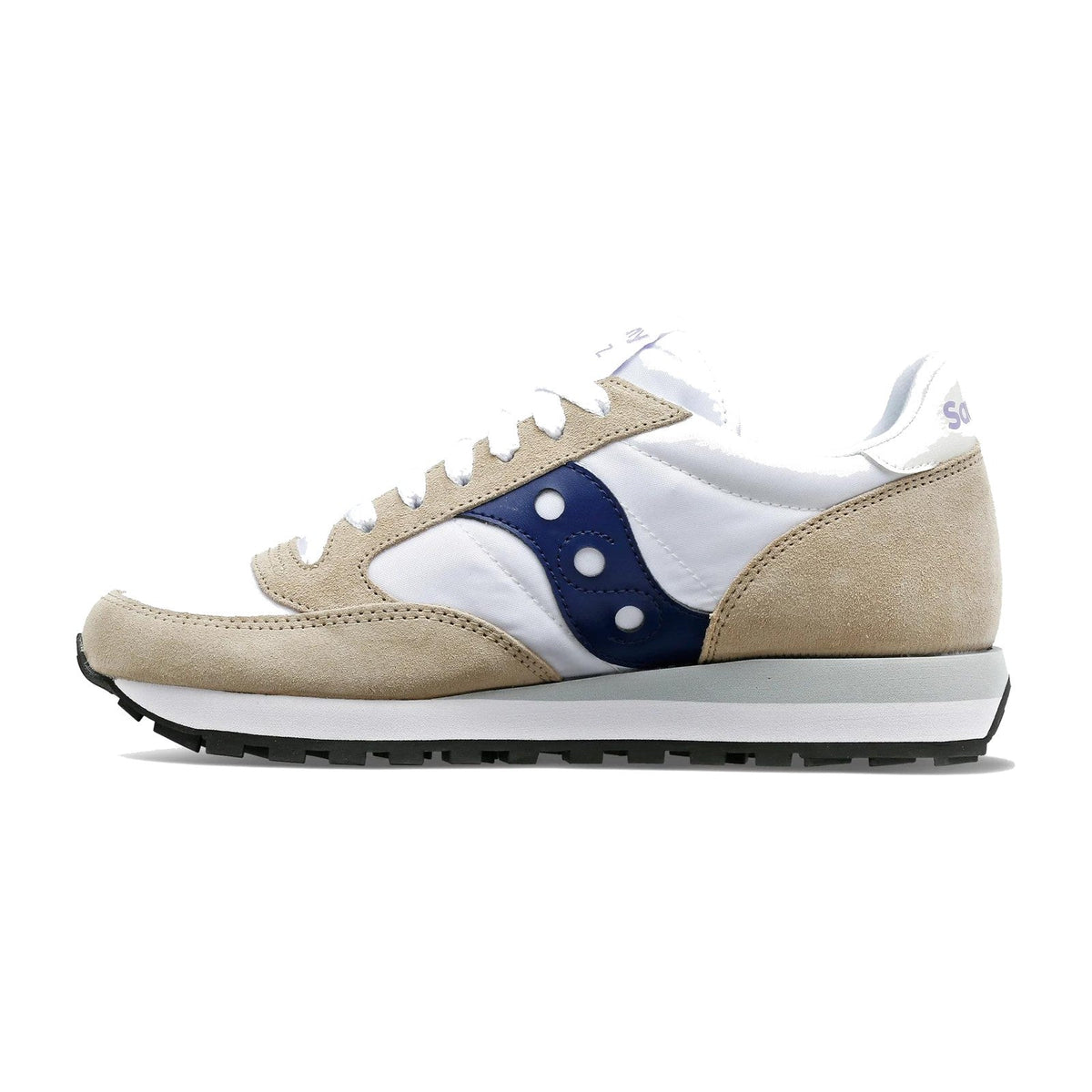 Saucony Jazz Original Femme – Blanc/Beige/Marine
