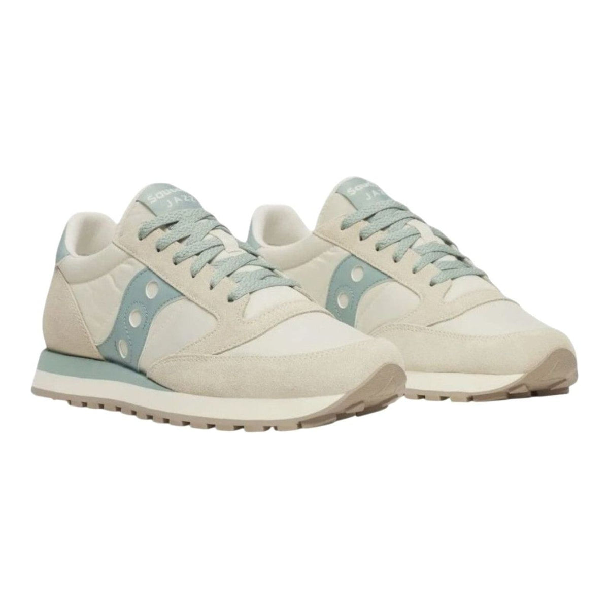 Saucony Jazz Original Homme – Crème/Vert d’eau