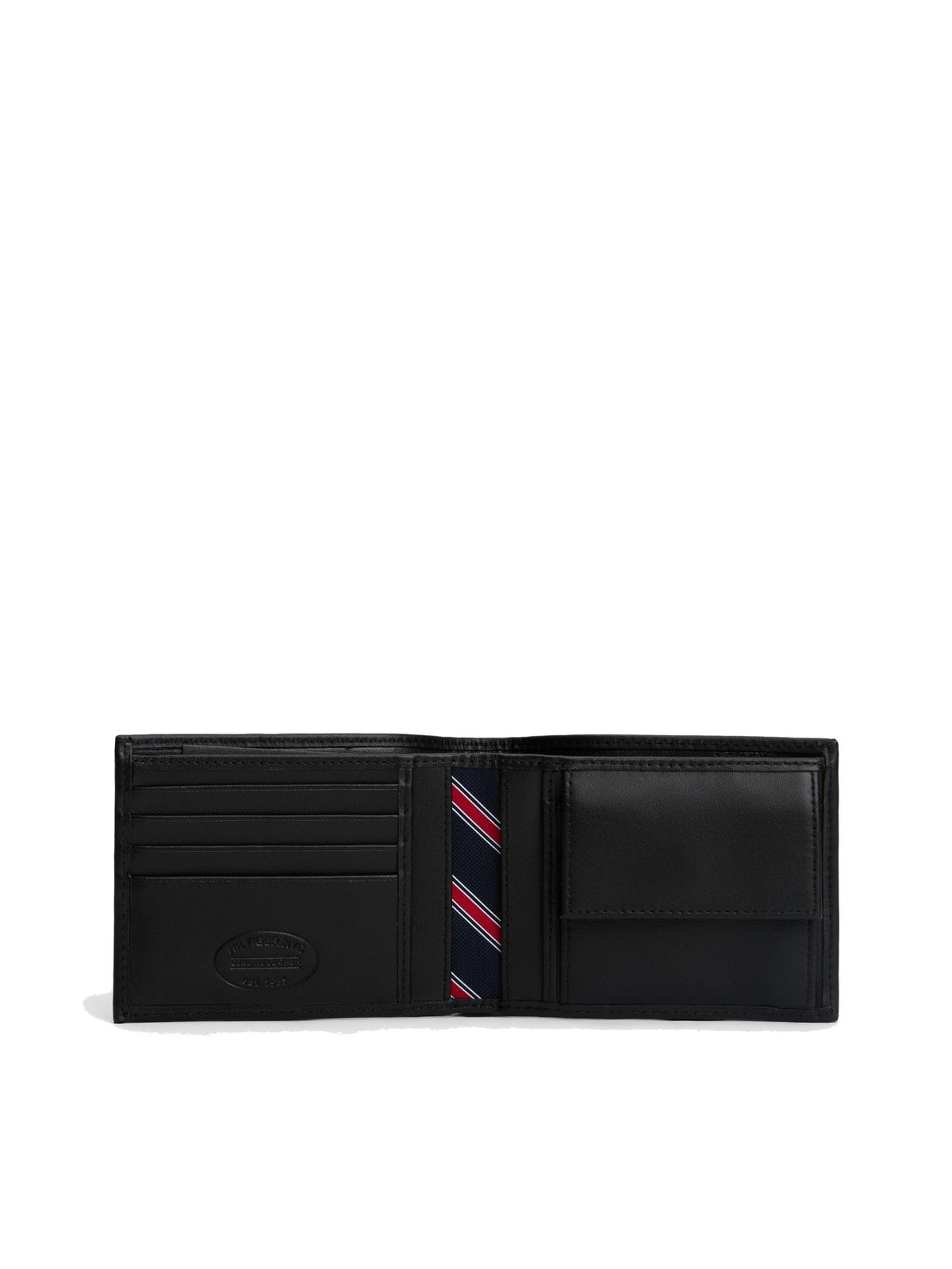 Tommy Hilfiger Coffret portefeuille et porte-clés en cuir Homme – Noir