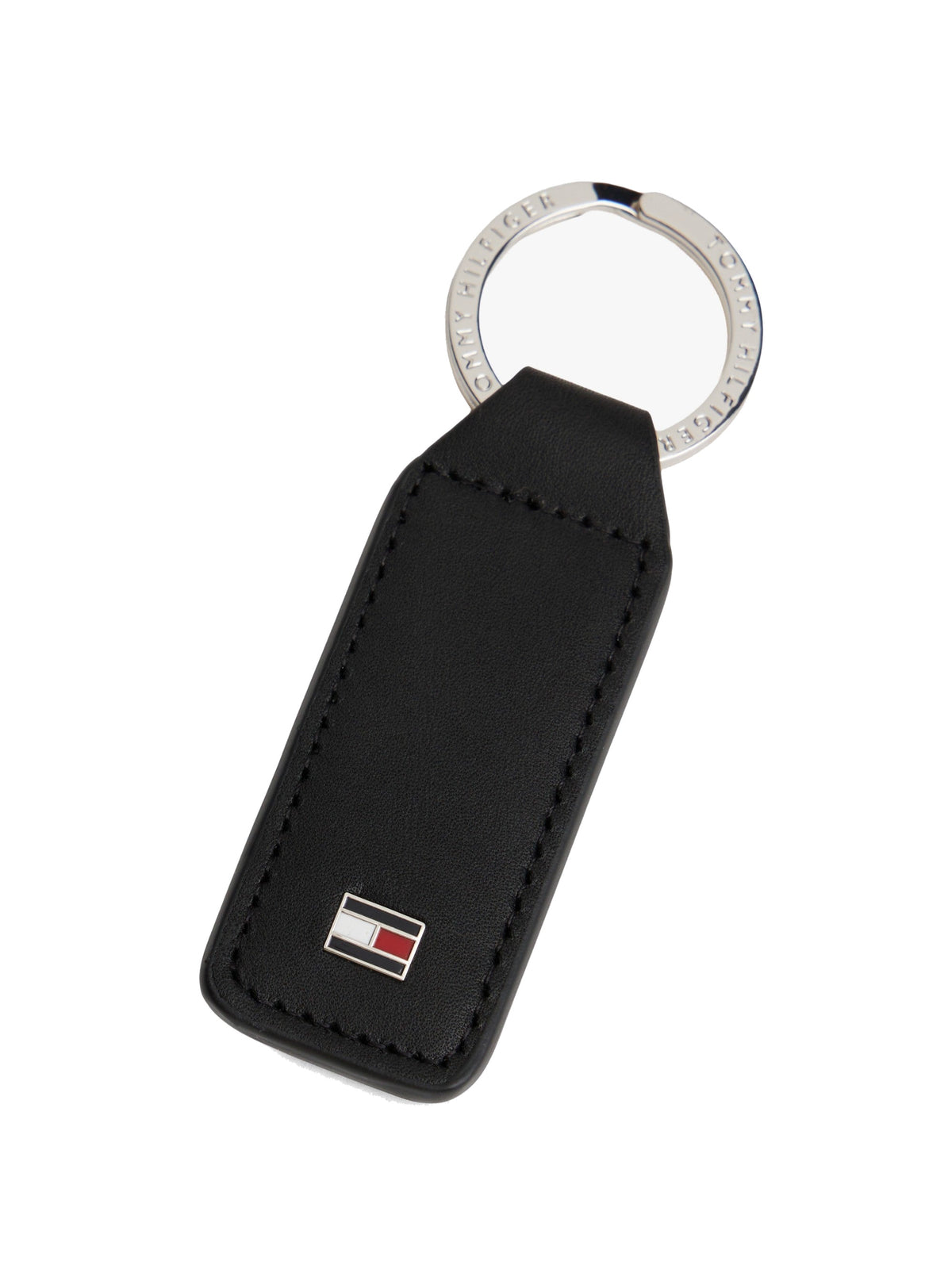 Tommy Hilfiger Coffret portefeuille et porte-clés en cuir Homme – Noir