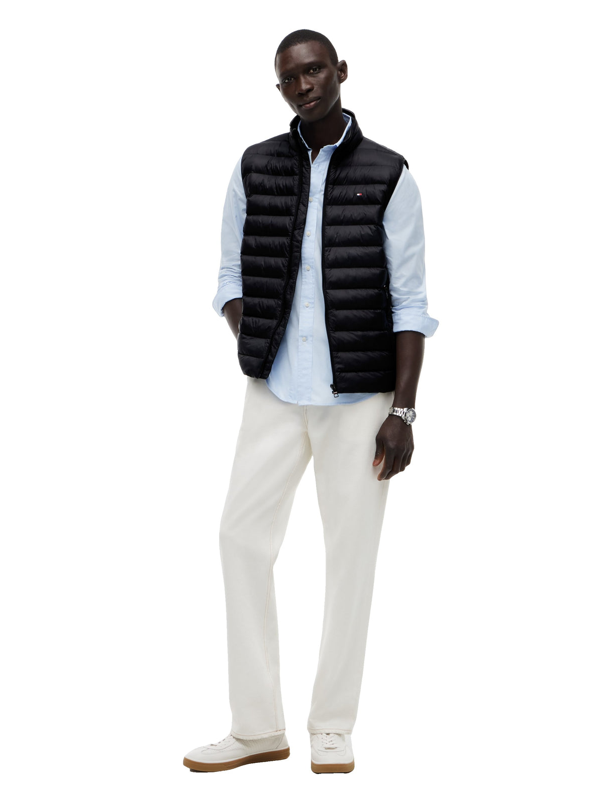 Tommy Hilfiger Core Packable - doudoune sans manches Homme – Noir